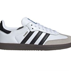 adidas Samba White Black Sneakers